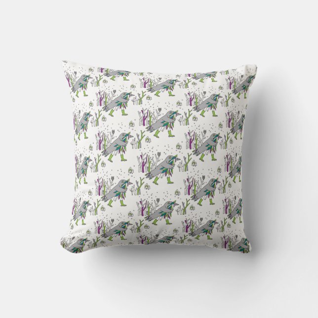 Coussin Temps de neige (Recto)