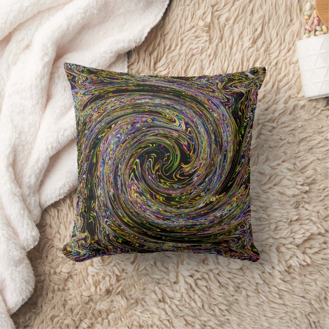 Coussin Temps de nuit tourbillonnant.... (Couverture)