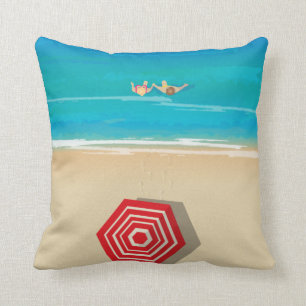 Coussin Temps de plage !