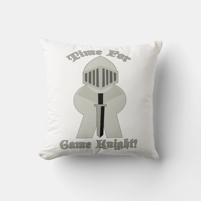 Coussin Temps Pour Jeu Knight Epic Meeple Board Gamer (Recto)