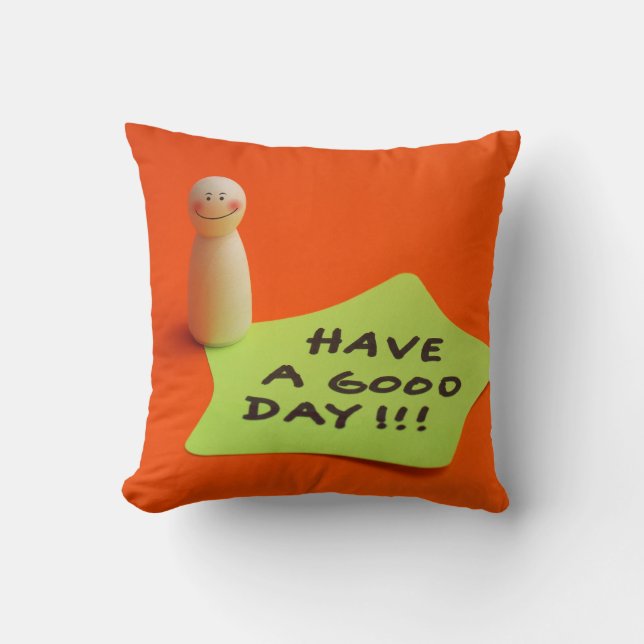 Coussin Ten un buen día (Recto)