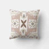 Coussin Tendance Beige esthétique Pettern (Verso)