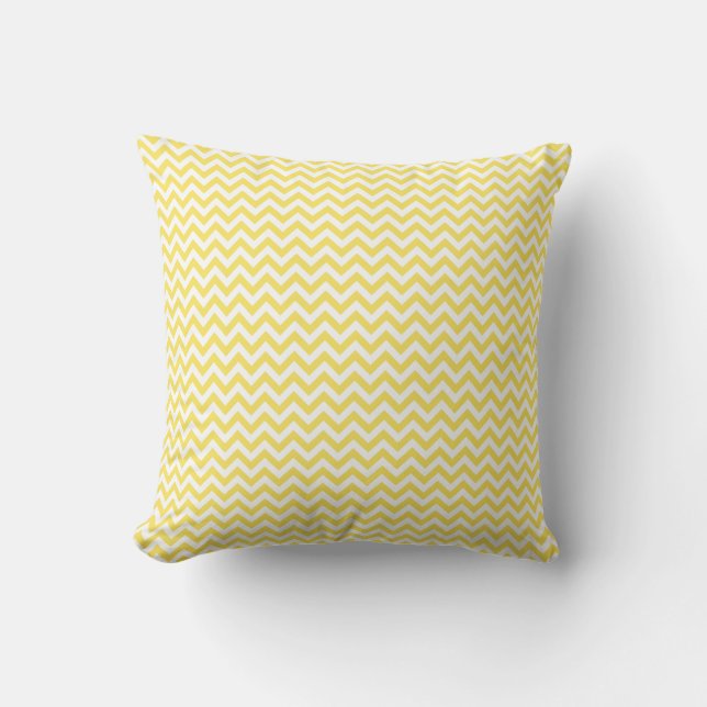 Coussin tendance Chevron (Recto)