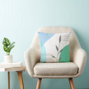 Coussin Tendance moderne élégant chic botanique