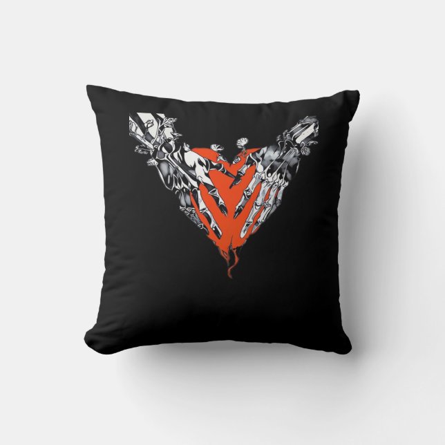 Coussin Tenir le coeur classique (Recto)