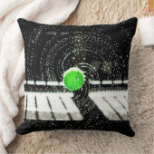 Coussin Tennis Ball Net Eau Spirale Art (Couverture)