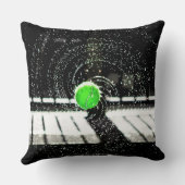 Coussin Tennis Ball Net Eau Spirale Art (Verso)