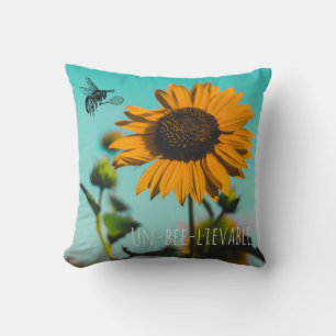 Coussin Tennis Bee Tournesol
