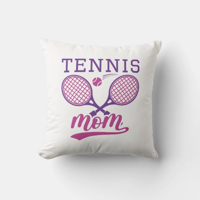 Coussin Tennis Maman (Recto)