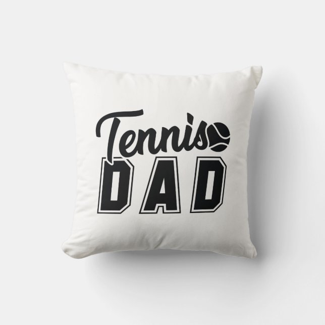 Coussin Tennis Papa (Recto)