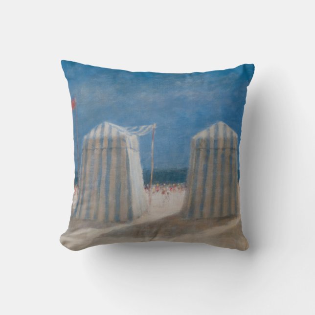 Coussin Tentes la Bretagne 2012 de plage (Recto)
