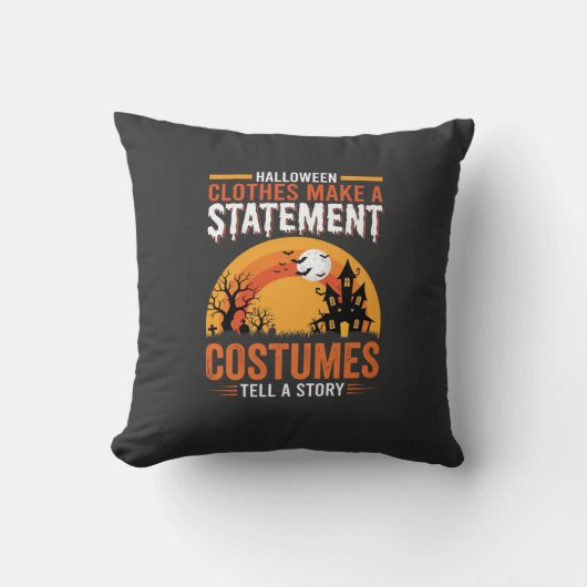 Coussin Tenues de Halloween Déclaration Conception de Mais (Recto)