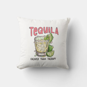 Coussin Tequila moins cher que la thérapie amusante Tequil