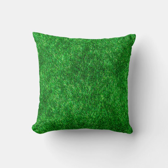 Coussin Terrain de jardin de pelouse (Recto)