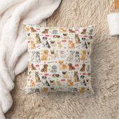 Coussin Terrain de jeu des amis chiots (Couverture)