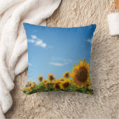 Coussin Terrain de tournesol (Couverture)