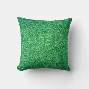 Coussin Terrain gazon vert texture