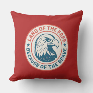 Coussin Terre de l'Aigle Libre