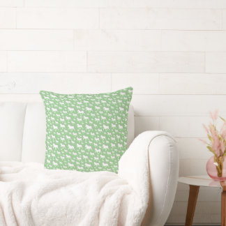 Coussin Terre d'Islande verte