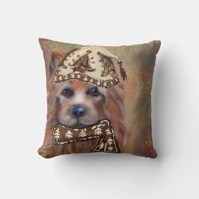 COUSSIN TERRIER AUSTRALIEN (Recto)