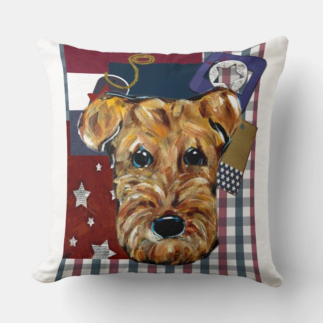 COUSSIN TERRIERS AIREDALE (Recto)