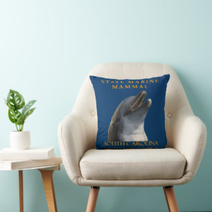 Coussin Territoire de Caroline du Sud Mammifère marin Le d