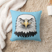 Coussin Tête d'aigle américain (Couverture)