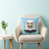 Coussin Tête d'aigle américain (Chaise)