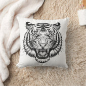 Coussin tête de tigre (Couverture)