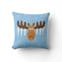 Tête d'orignal_Bois de cerf en glaçon
