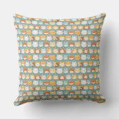 Coussin Têtes de chat à tête blanche (Verso)