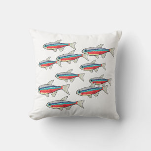 Coussin Tetra néon