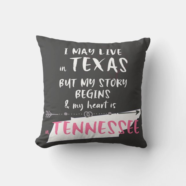 Coussin Texas et Tennessee (Recto)