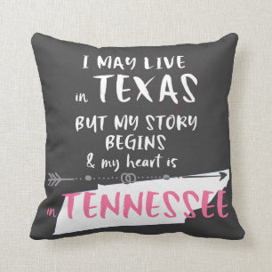 Coussin Texas et Tennessee