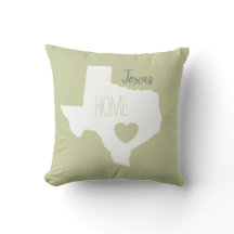 Texas home carte d'état amour coeur