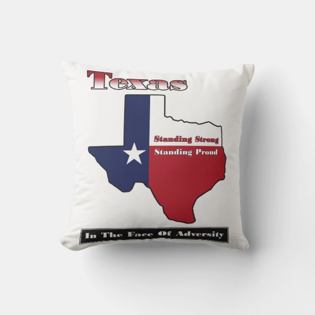Coussin Texas Standing Fort (Recto)