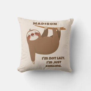 Coussin Texte et couleur personnalisés