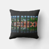Coussin Texte Vilnius avec réflexion (Verso)