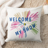Coussin Textes sur Fireworks (Couverture)