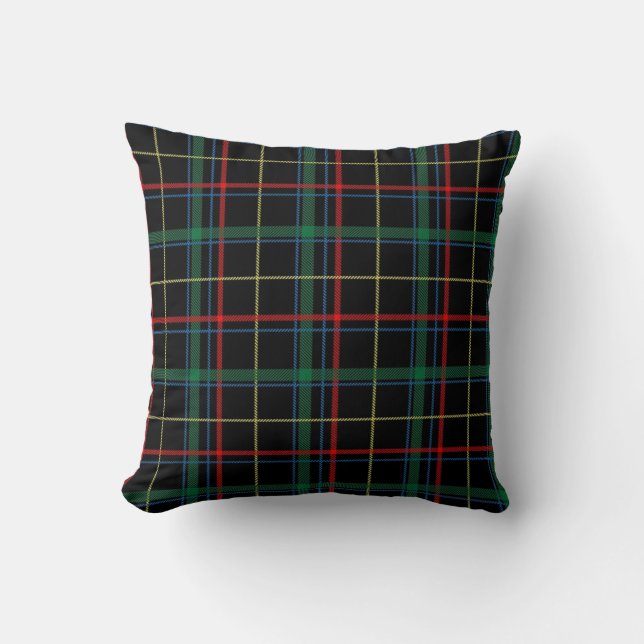 Coussin Textile Tartan Plaid (Recto)