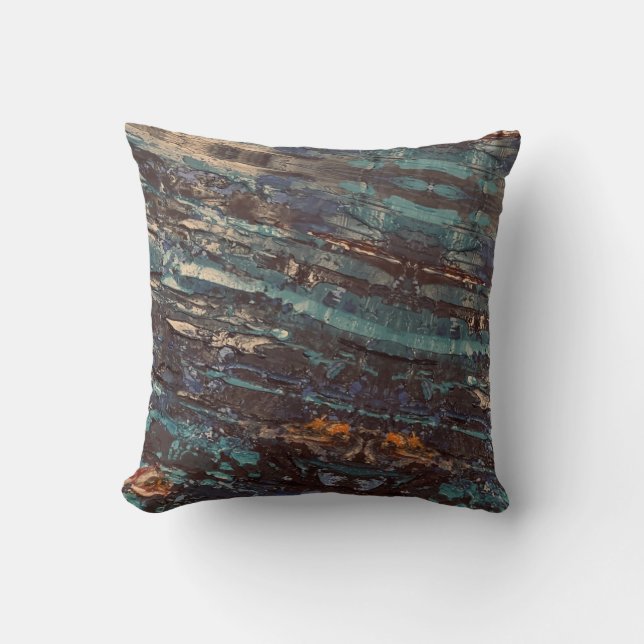Coussin Textura #9 de obra La roca (Recto)