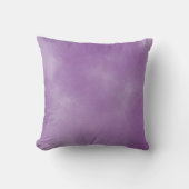 Coussin Texture aquarelle violette abstraite (Recto)