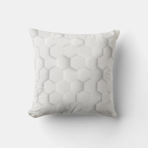 Coussin Texture arrière - plan blanche. Illustration 3d, 3