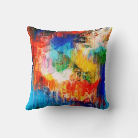 Coussin Texture colorée (Verso)