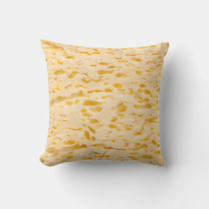 Coussin Texture de fromage avec trous