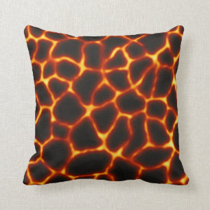 Coussin Texture de magma