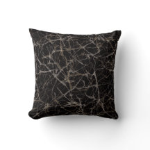 Texture de pierre de marbre noir élégant sombre et
