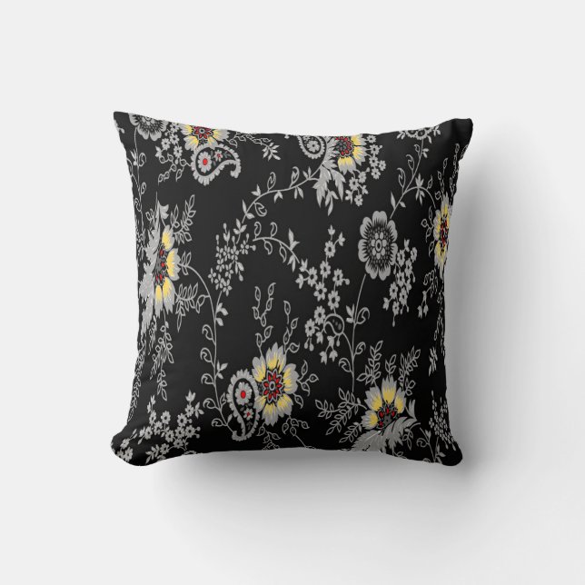 Coussin Texture des fleurs (Recto)