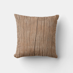 Coussin Texture du bois d'écorce utilisé comme fond de fon
