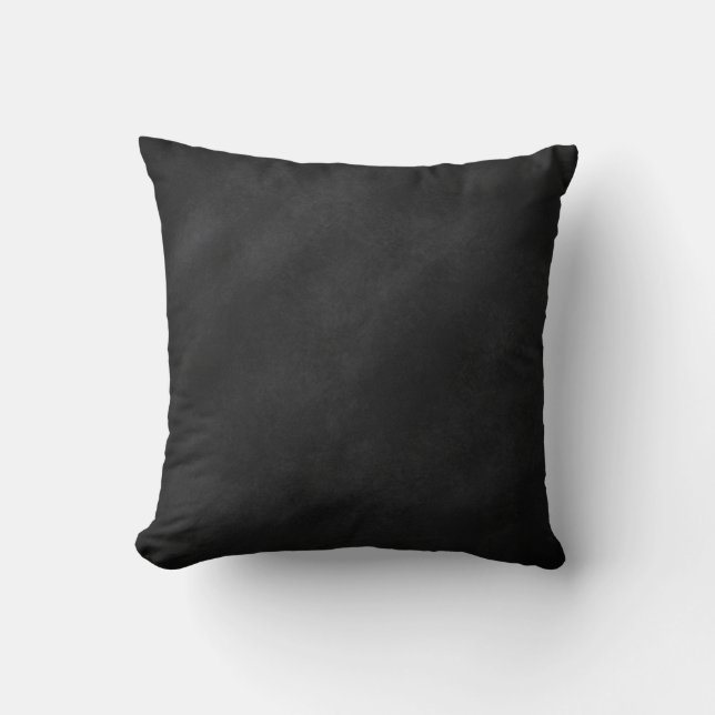 Coussin Texture du tableau noir rétro (Recto)